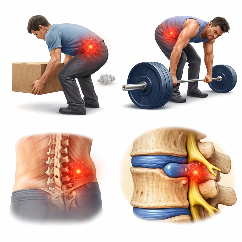 Πόνος στη Μέση από Άρση Βάρους – Πρώτες Κινήσεις